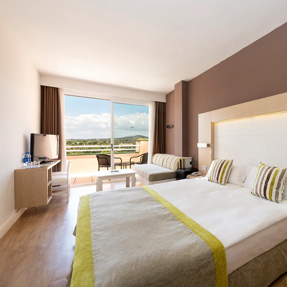 Vista general Habitación Triple 