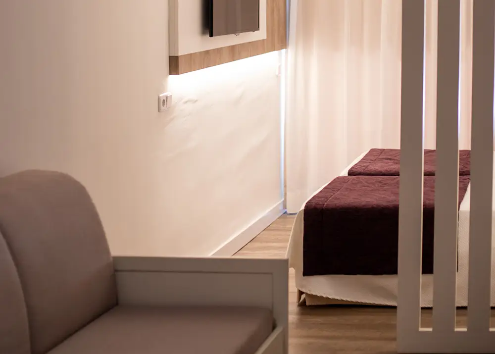 Habitacion doble vista lateral anexo Brisa Marina