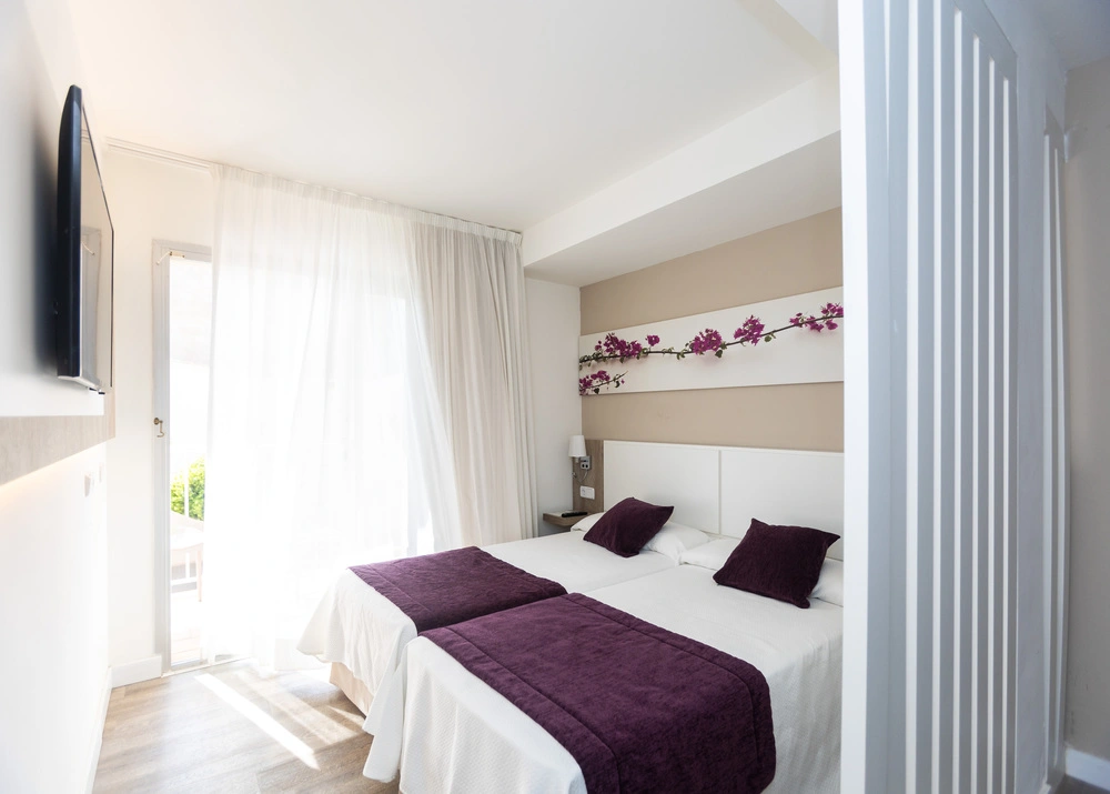 Habitacion doble vista mar lateral Brisa Marina