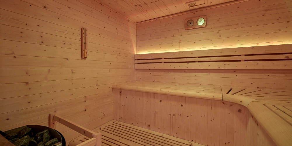 Sauna at the Mariant Park Hotel spa